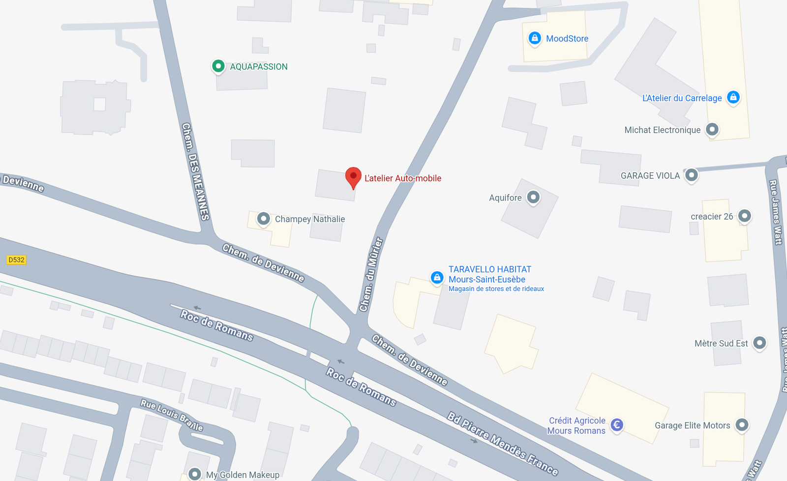 Map location